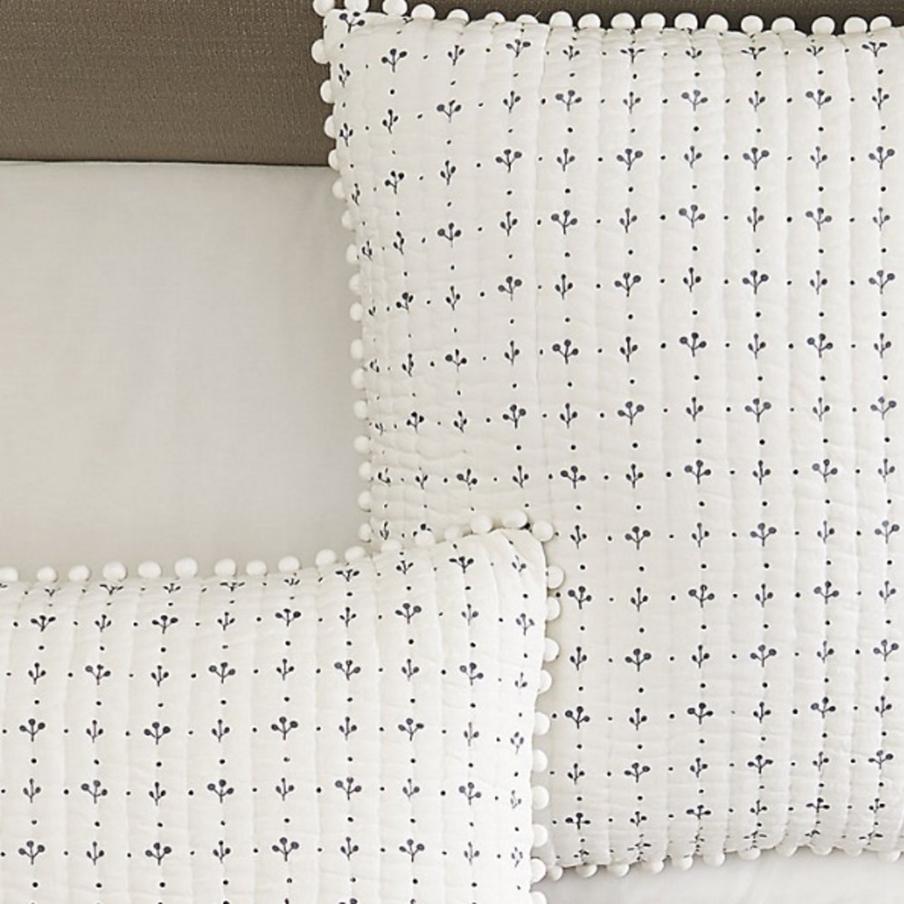 Quilted Standard Shams Set of 2 - Picture 4 of 10